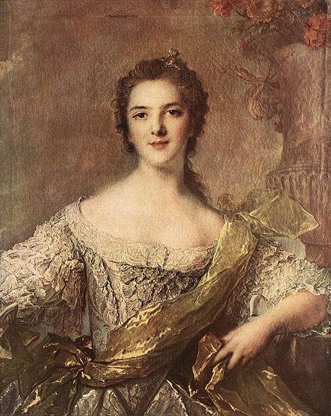 Jean Marc Nattier Madame Victoire of France Sweden oil painting art